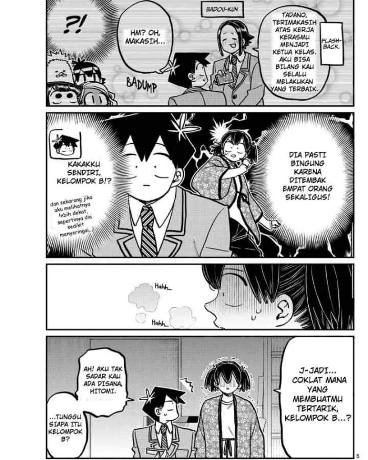 Komi-san wa Komyushou Desu chapter 307 halaman 5