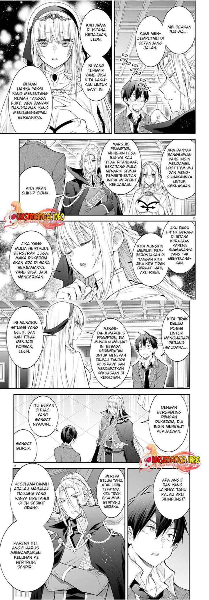 Otome Game Sekai wa Mob ni Kibishii Sekai Desu chapter 47 halaman 8