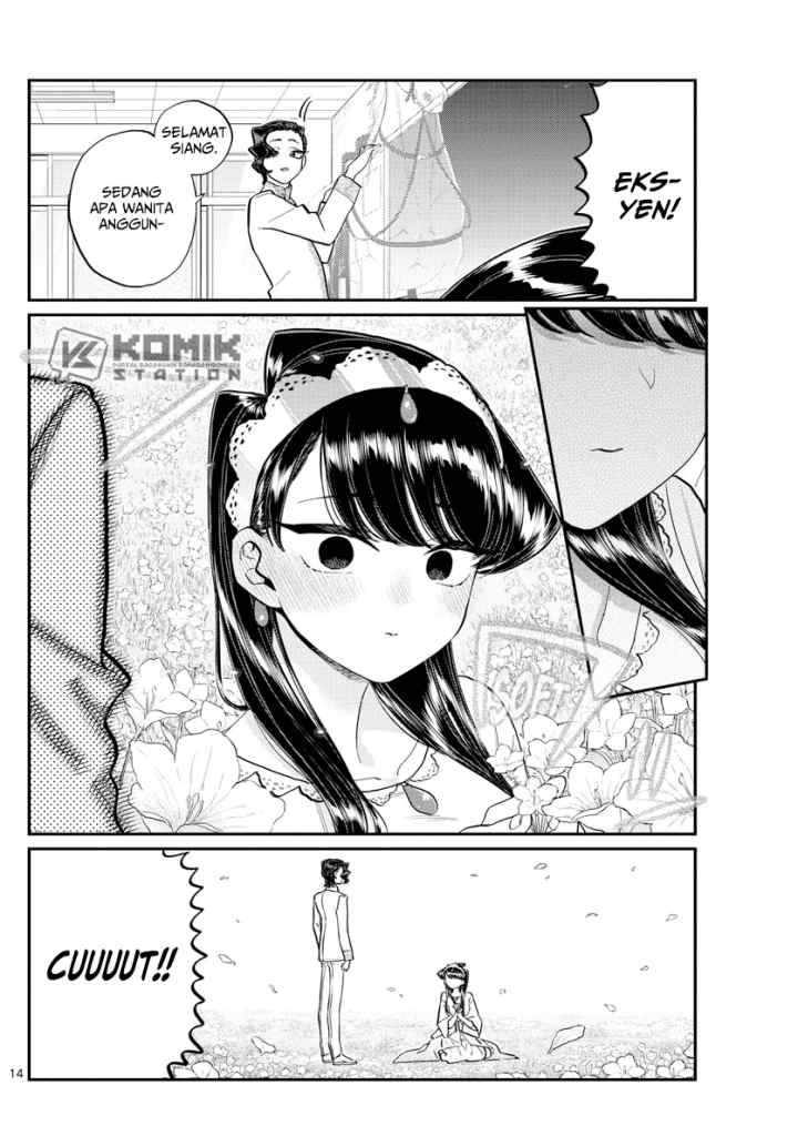 Komi-san wa Komyushou Desu chapter 221 halaman 15