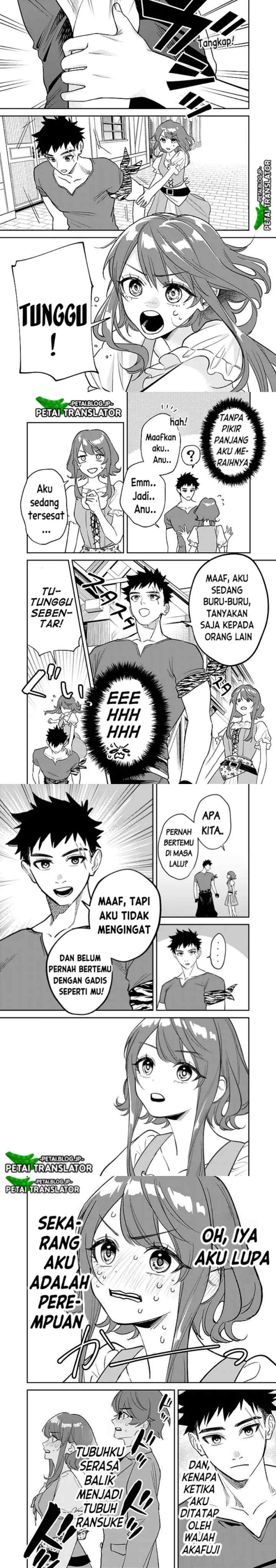 Danshi Koukousei wa Isekai de JK ni Natta chapter 1 halaman 10