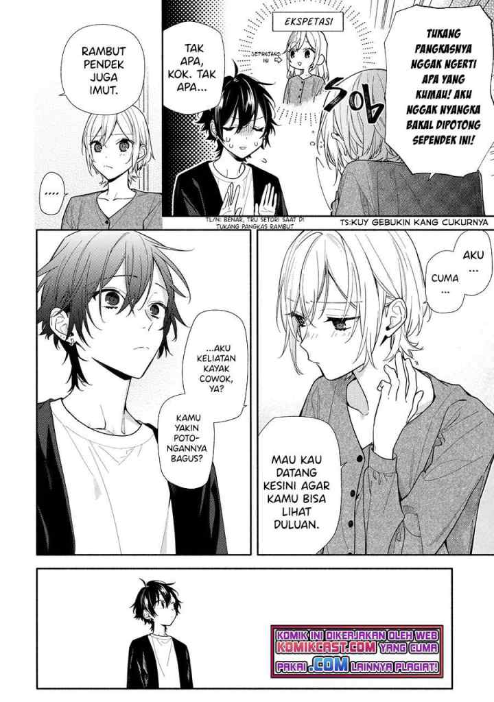 Horimiya chapter 122.6 halaman 16