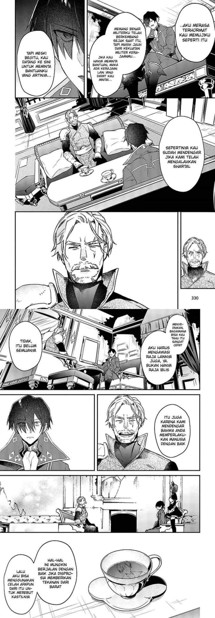 Realist Maou Niyoru Seiiki Naki Isekai Kaikaku chapter 16 halaman 4
