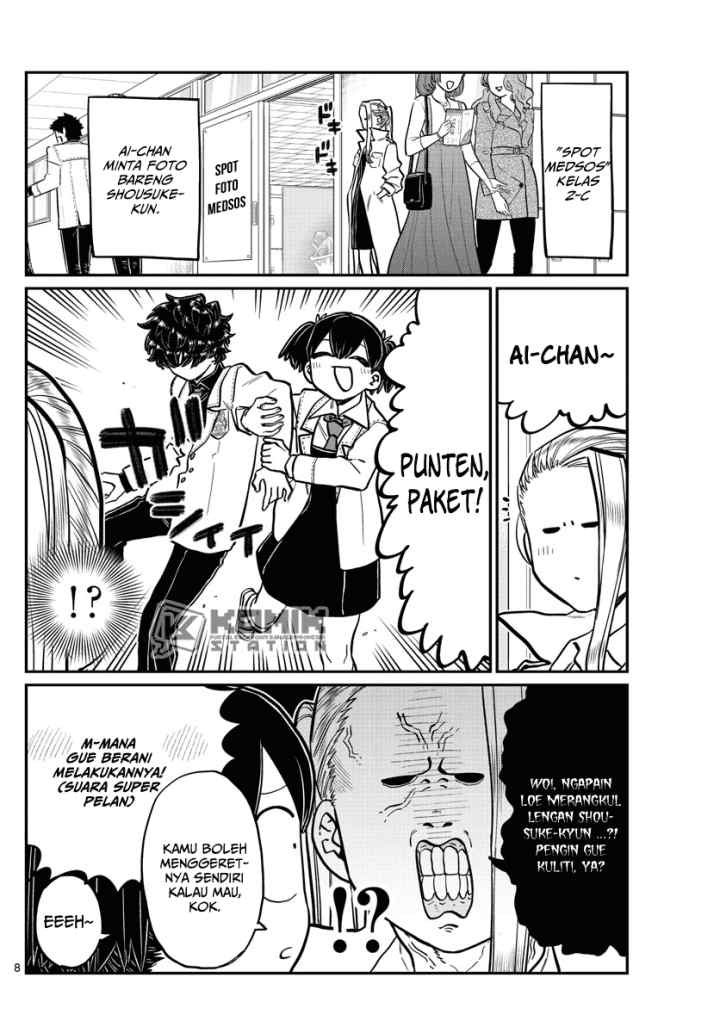 Komi-san wa Komyushou Desu chapter 244 halaman 9