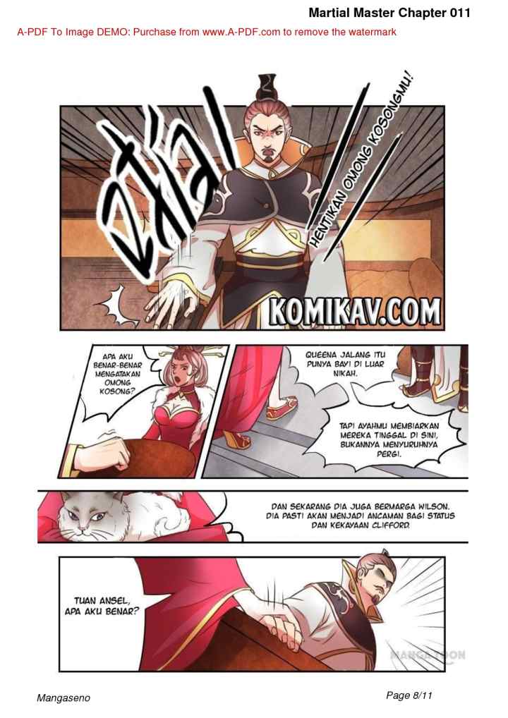 Martial Master chapter 11 halaman 8