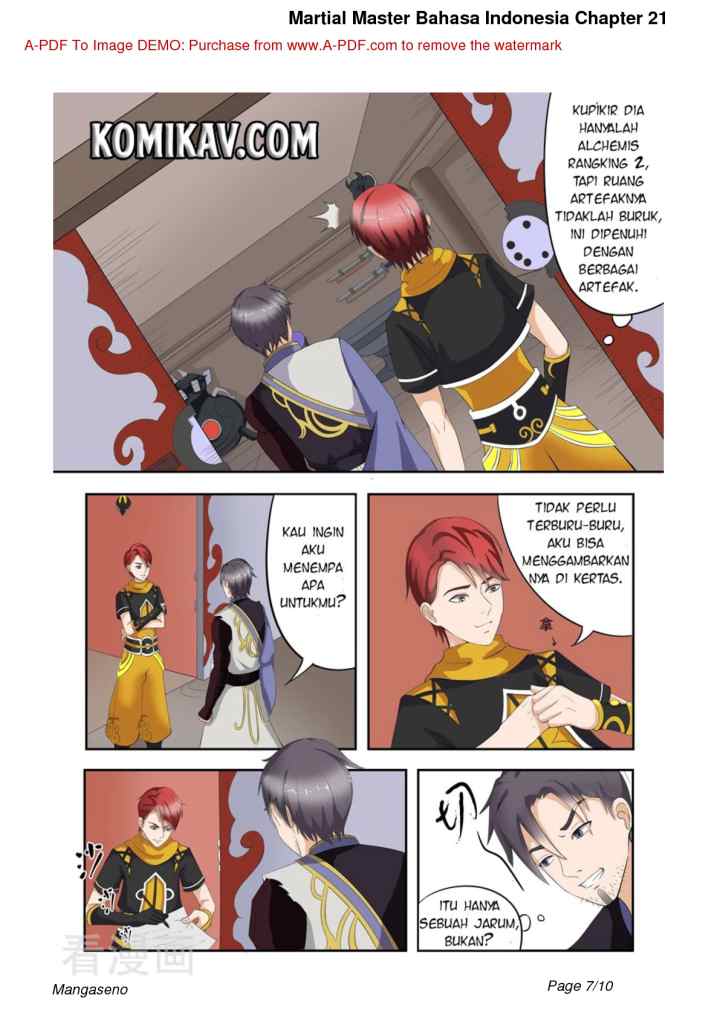 Martial Master chapter 21 halaman 7