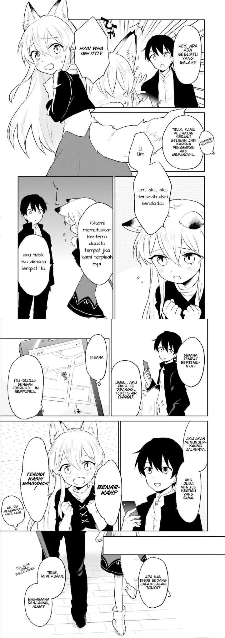 Isekai wa Smartphone to Tomo ni chapter 6 halaman 4