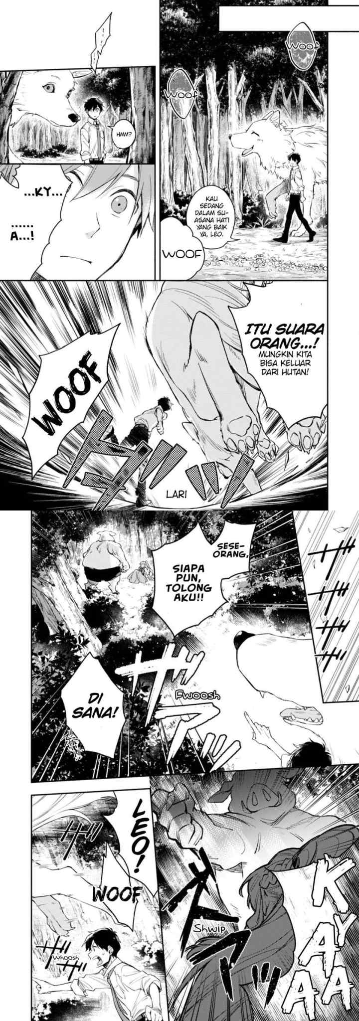 Isekai Tensei Shitara Aiken ga Saikyou ni Narimashita: Silver Fenrir to Ore ga Isekai Kurashi wo Hajimetara chapter 1 halaman 13