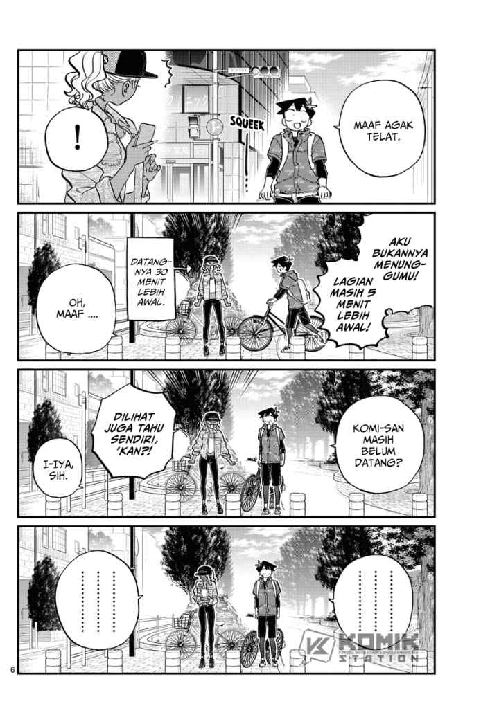 Komi-san wa Komyushou Desu chapter 214 halaman 7