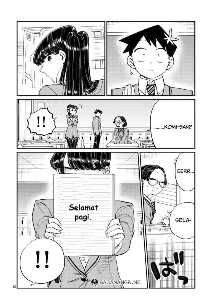 Komi-san wa Komyushou Desu chapter 114 halaman 10