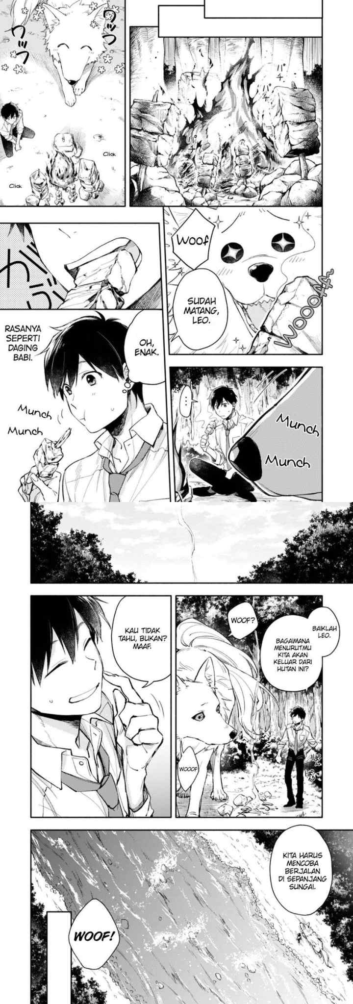 Isekai Tensei Shitara Aiken ga Saikyou ni Narimashita: Silver Fenrir to Ore ga Isekai Kurashi wo Hajimetara chapter 1 halaman 12