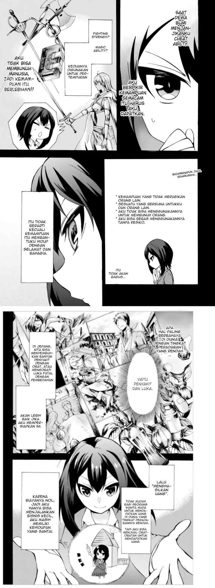 Potion Danomi de Ikinobimasu! chapter 1.2 halaman 4