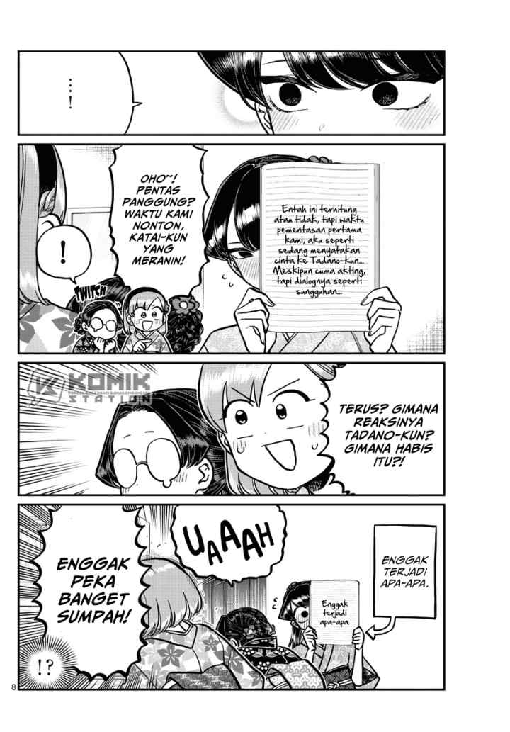 Komi-san wa Komyushou Desu chapter 245 halaman 9