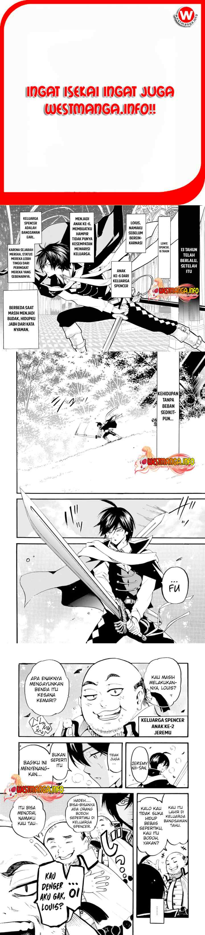 Tensei Shita Moto Dorei, Saikyou no Kizoku ni Natte Toshiue no Musume to Sekai Saikyou wo Mezashimasu chapter 1 halaman 5