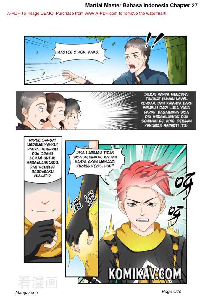 Martial Master chapter 27 halaman 4