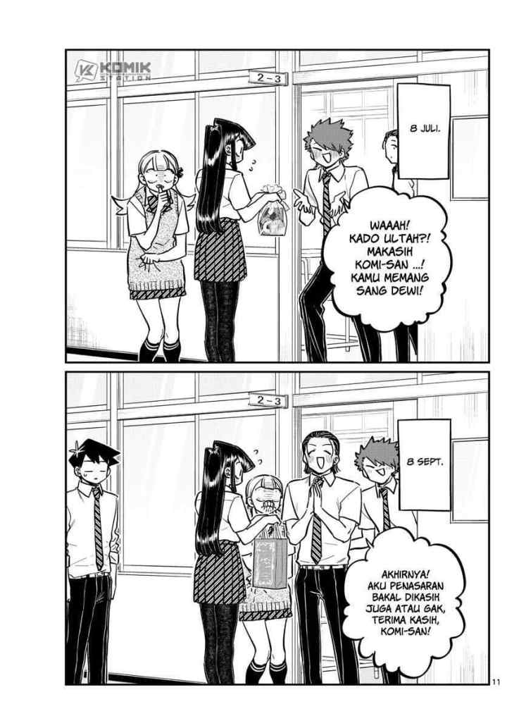 Komi-san wa Komyushou Desu chapter 259 halaman 12