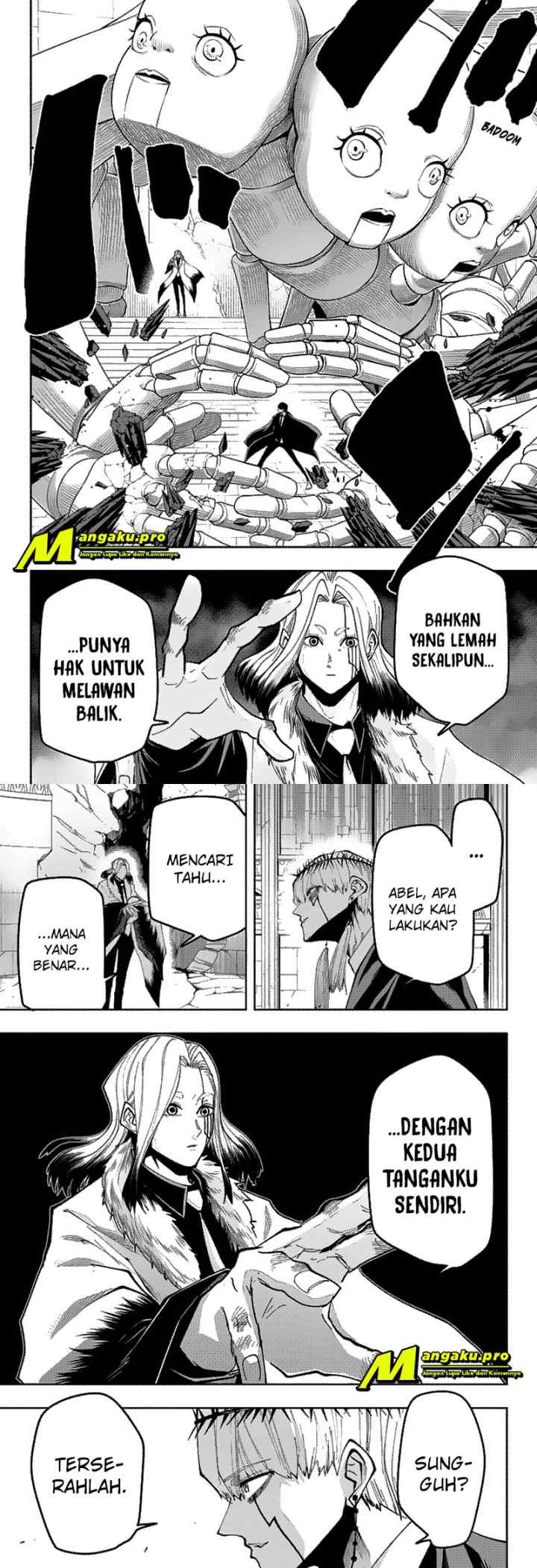 Mashle: Magic and Muscles chapter 37 halaman 10