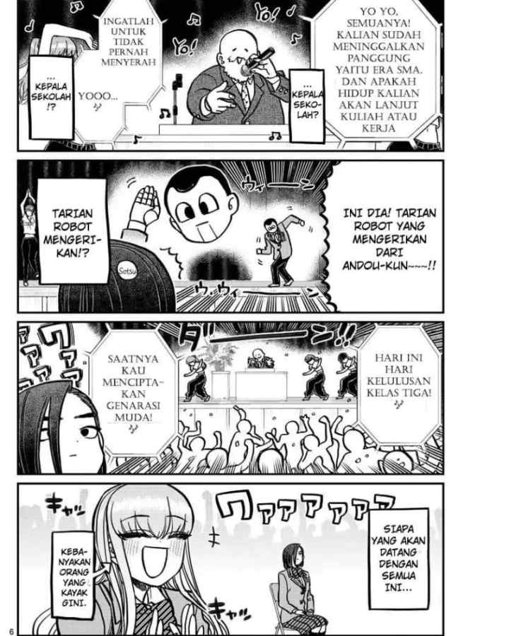 Komi-san wa Komyushou Desu chapter 315 halaman 6