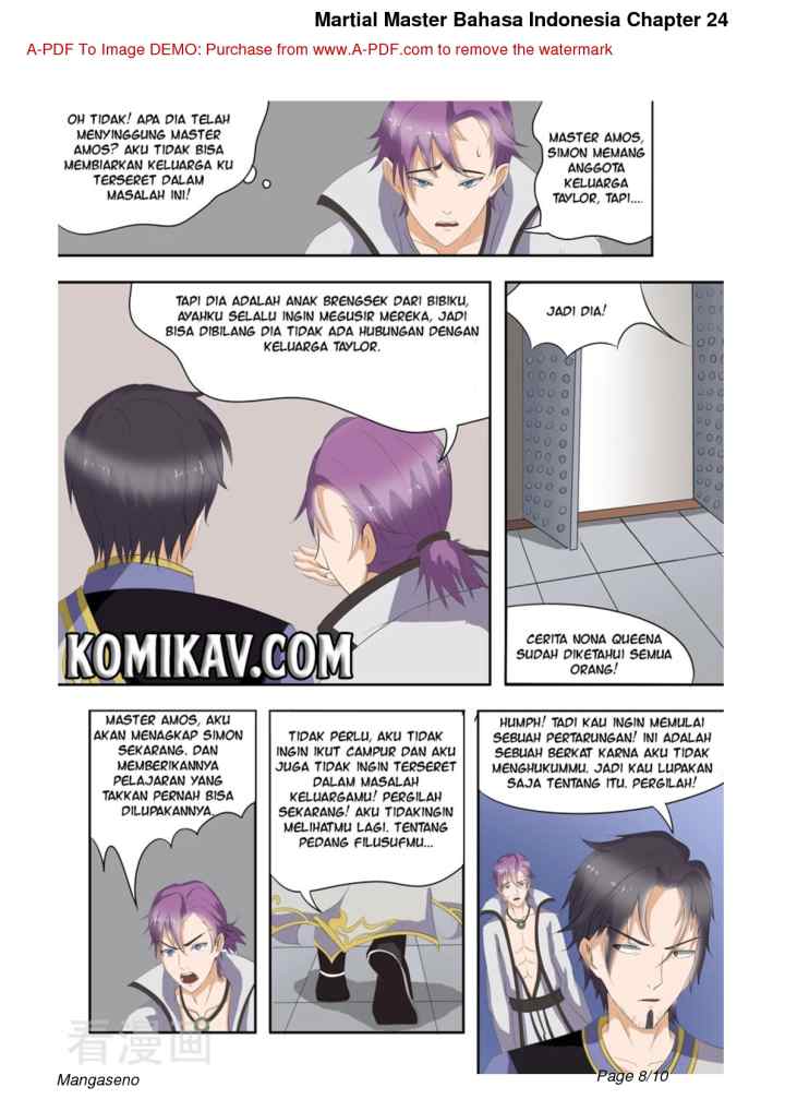 Martial Master chapter 24 halaman 8