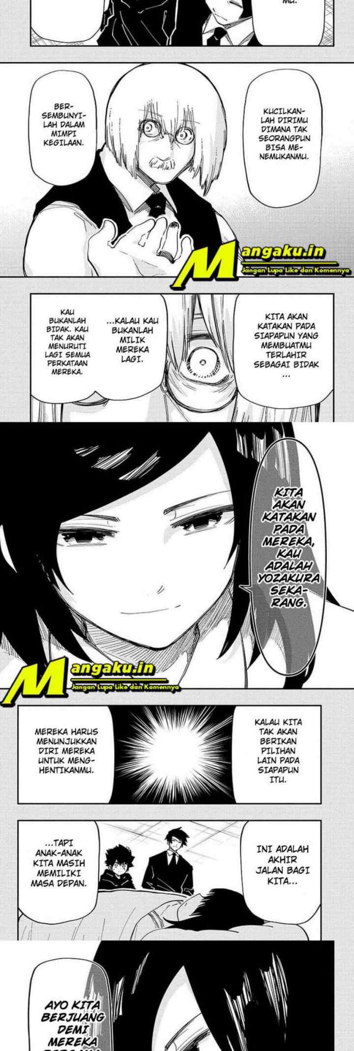 Mission: Yozakura Family chapter 159 halaman 8