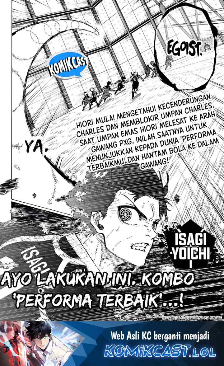 Blue Lock chapter 256 halaman 18