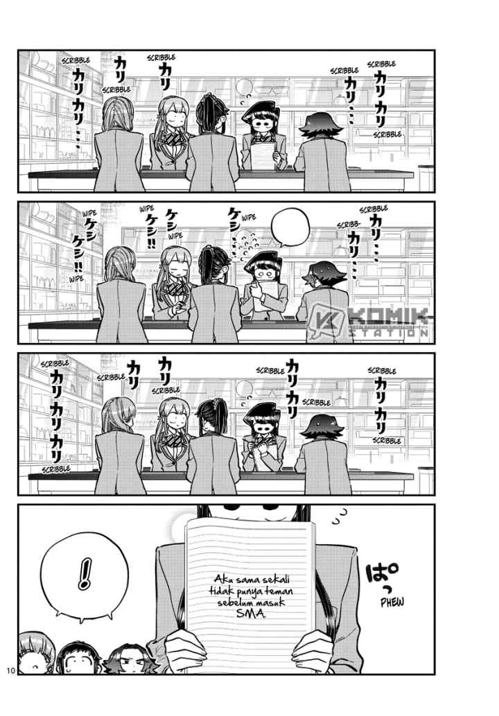 Komi-san wa Komyushou Desu chapter 252 halaman 11