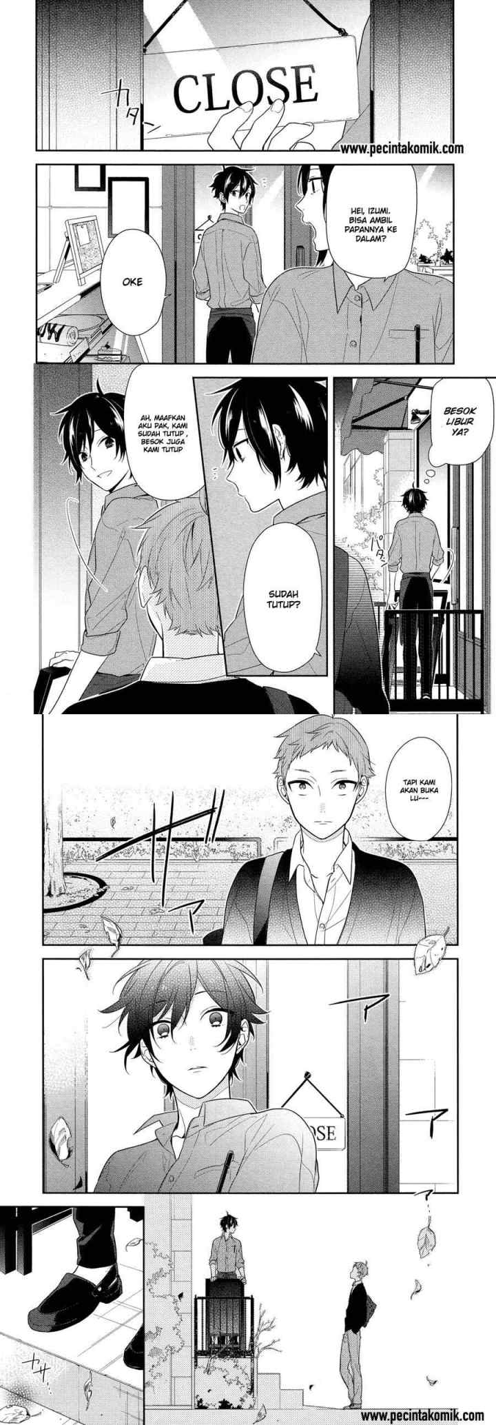 Horimiya chapter 55 halaman 9