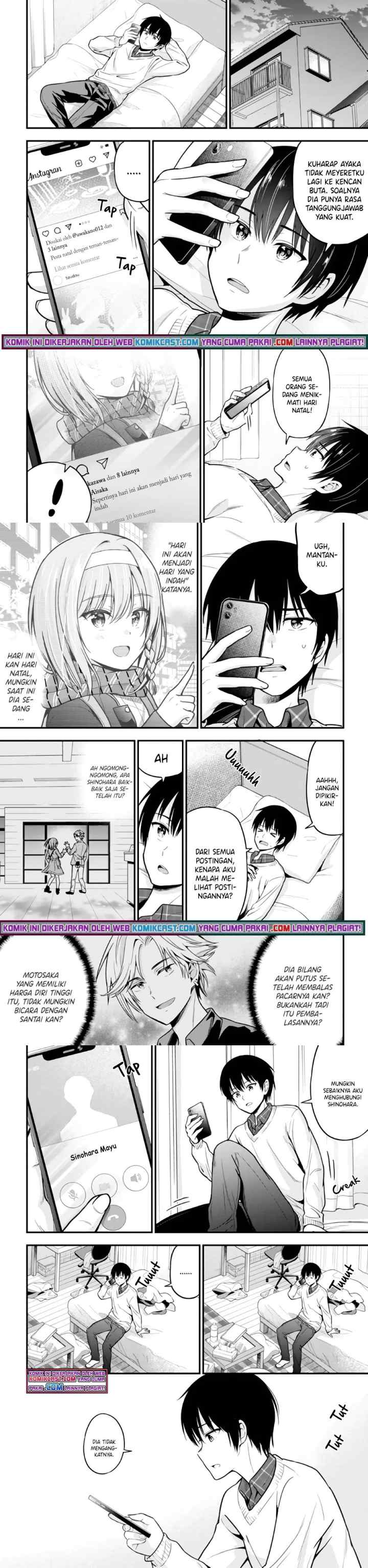 Kanojo ni Uwaki Sareteita Ore ga Koakuma na Kouhai ni Natsukarete Imasu chapter 2 halaman 13