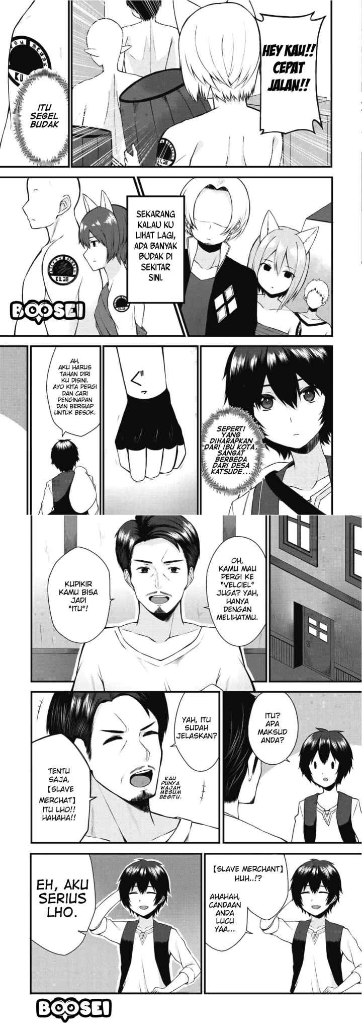 Dorei Shounin shika Sentakushi ga Nai desu yo? Harem? Nani Sore Oishii no? chapter 1 halaman 9