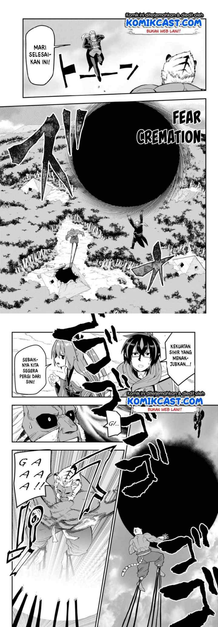 Konjiki no Moji Tsukai: Yuusha Yonin ni Makikomareta Unique Cheat chapter 52 halaman 6