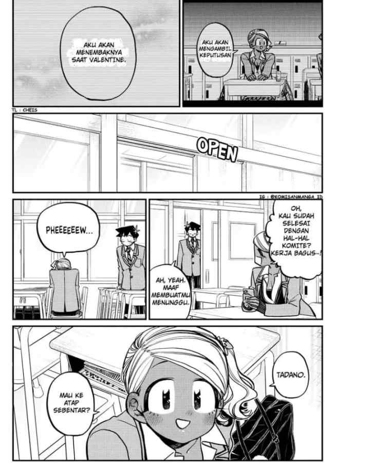 Komi-san wa Komyushou Desu chapter 299 halaman 18