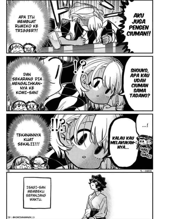 Komi-san wa Komyushou Desu chapter 361 halaman 18