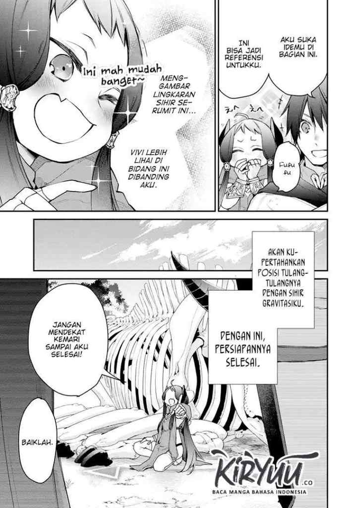 Saikyou no Madoshi. Hisa ni Ya wo Ukete Shimatta no de Inaka no Eihei ni Naru chapter 16.1 halaman 14