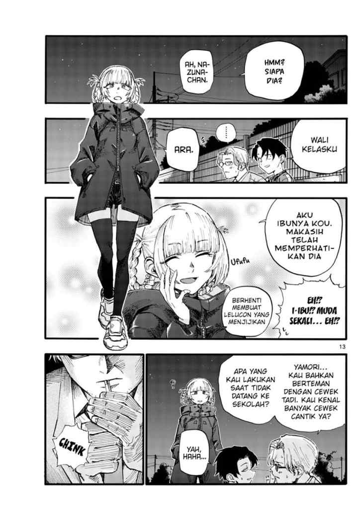 Yofukashi no Uta chapter 35 halaman 14
