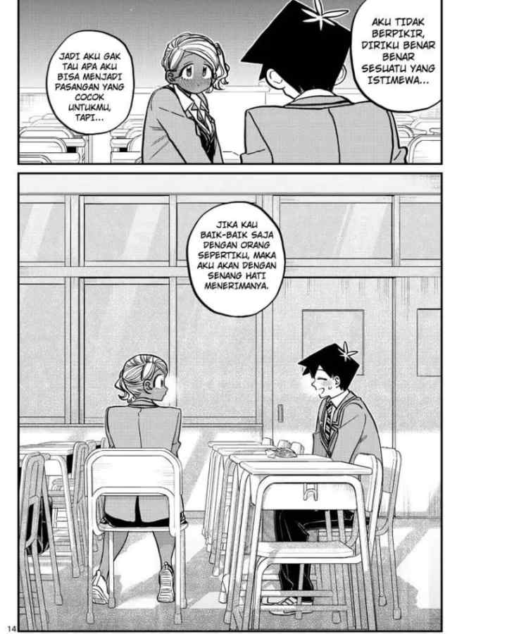 Komi-san wa Komyushou Desu chapter 300 halaman 14