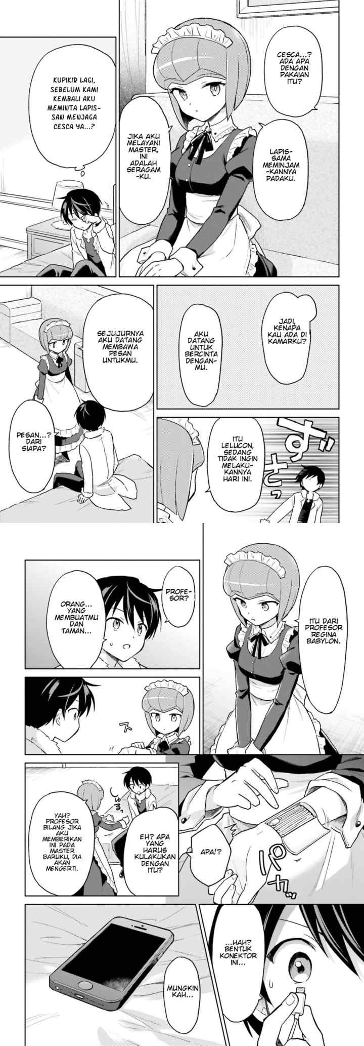 Isekai wa Smartphone to Tomo ni chapter 33 halaman 4