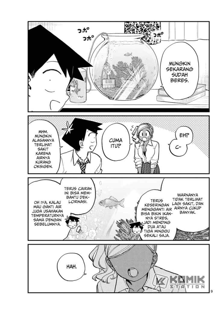 Komi-san wa Komyushou Desu chapter 217 halaman 10