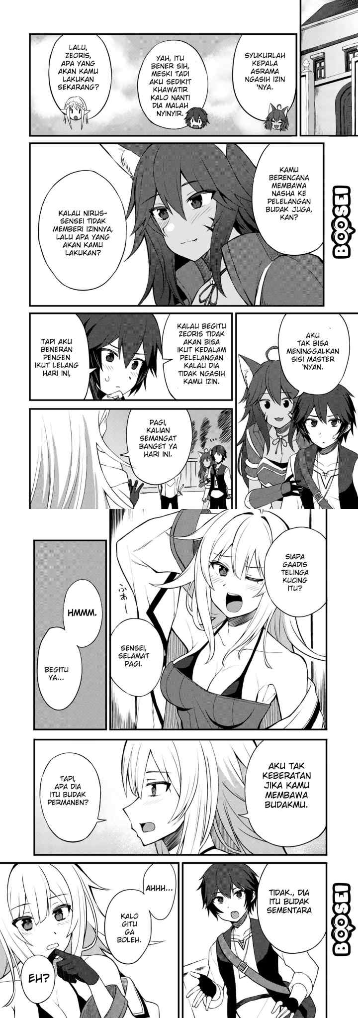 Dorei Shounin shika Sentakushi ga Nai desu yo? Harem? Nani Sore Oishii no? chapter 7 halaman 9