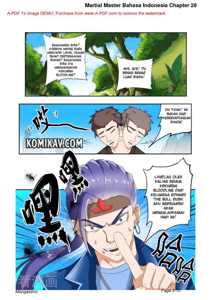 Martial Master chapter 28 halaman 5