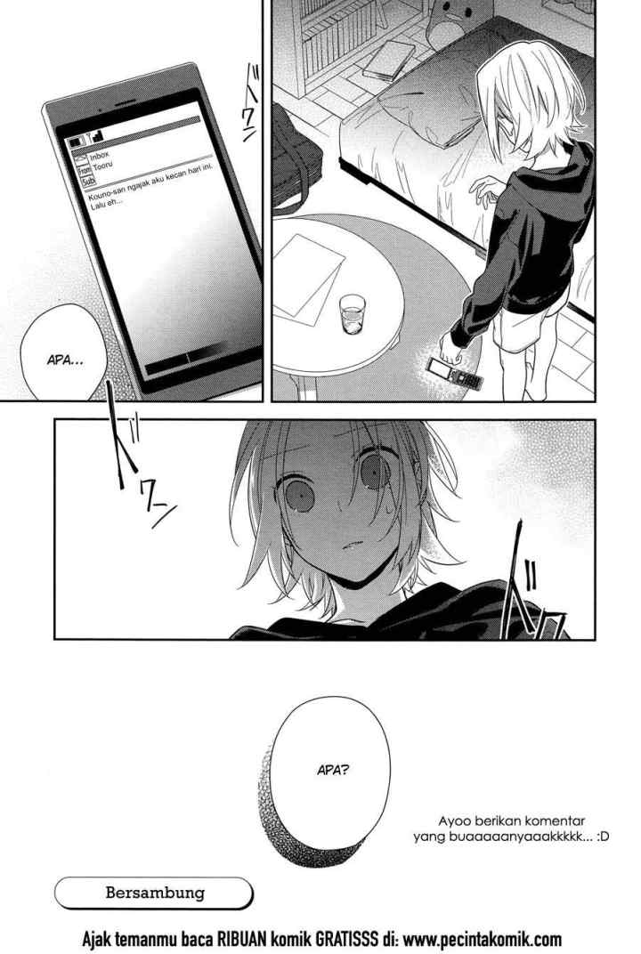 Horimiya chapter 58 halaman 14