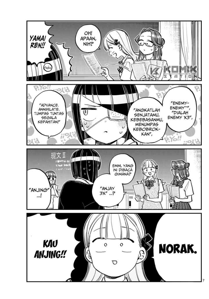 Komi-san wa Komyushou Desu chapter 235 halaman 8
