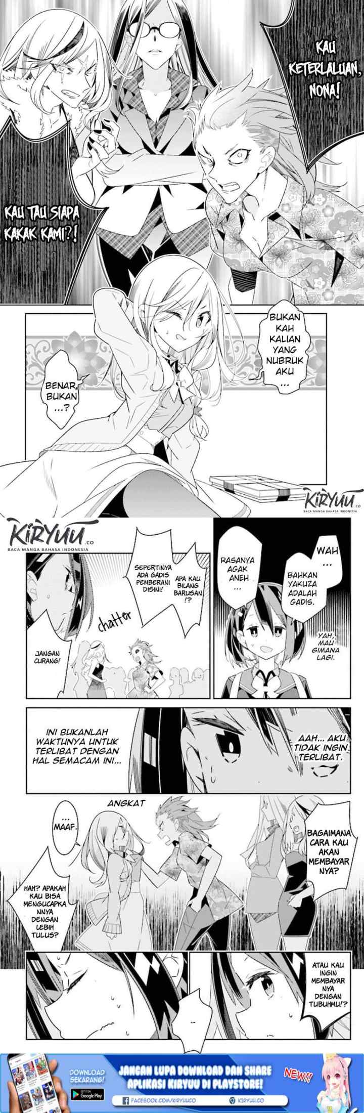 All of Humanity is Yuri Except For Me chapter 1.2 halaman 8