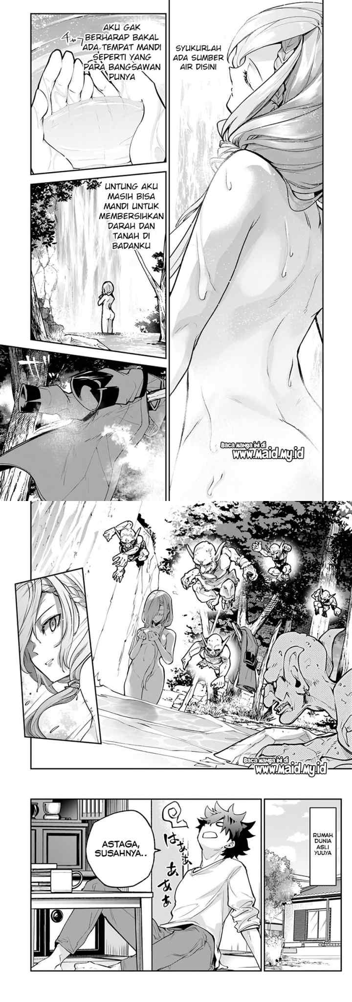 Isekai de Cheat Skill wo te ni Shita ore wa, Genjitsu Sekai wo mo Musou Suru ~Level Up wa Jinsei wo Kaeta~ chapter 17 halaman 4