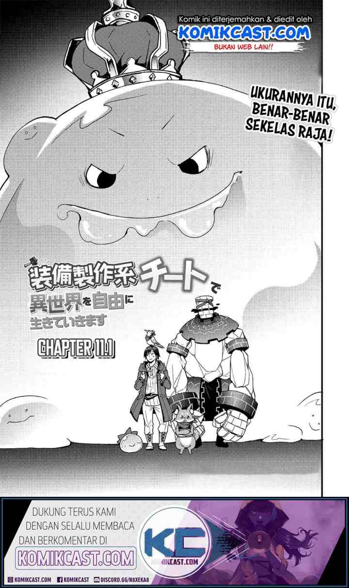 I will Live Freely in Another World with Equipment Manufacturing Cheat chapter 11.1 halaman 4