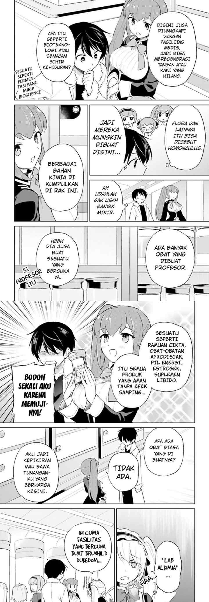 Isekai wa Smartphone to Tomo ni chapter 51 halaman 9