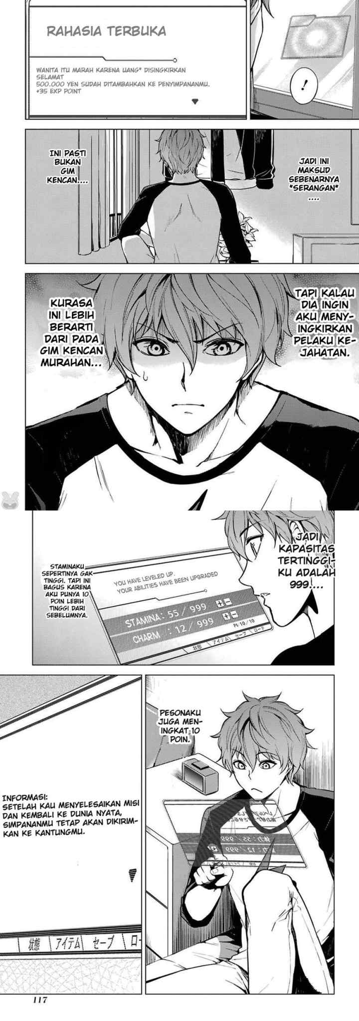 Ore no Genjitsu wa Renai Game?? ka to Omottara Inochigake no Game datta chapter 3 halaman 13