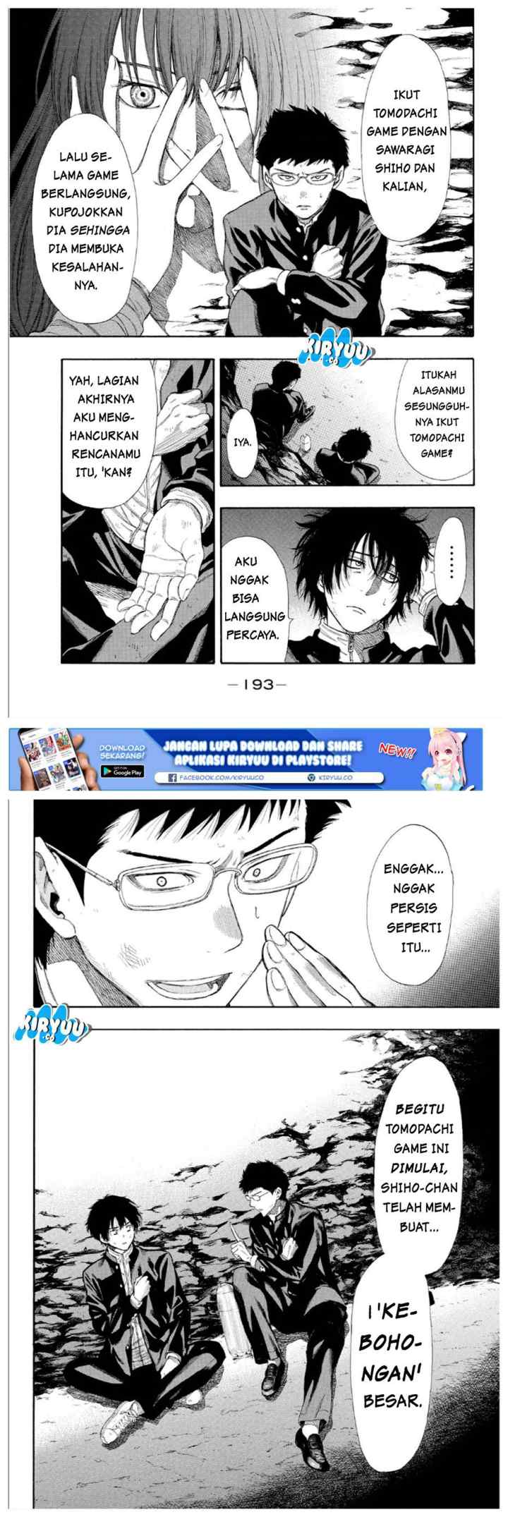 Tomodachi Game chapter 12 halaman 16