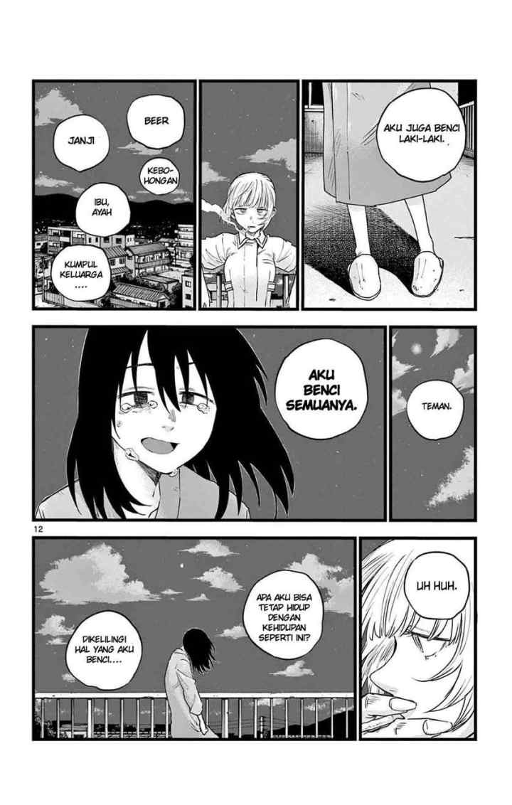 Yofukashi no Uta chapter 62 halaman 13