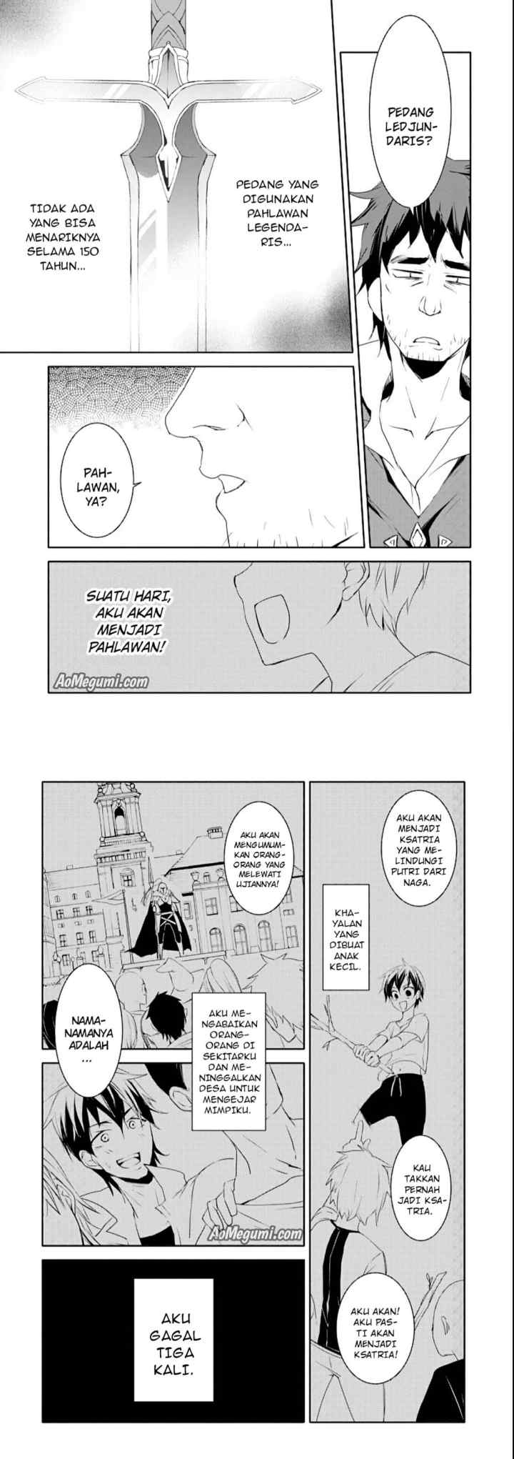 Mannen D-rank no Chuunen Boukensha, Yotta Ikioi de Densetsu no Ken wo Hikkonuku chapter 1 halaman 6