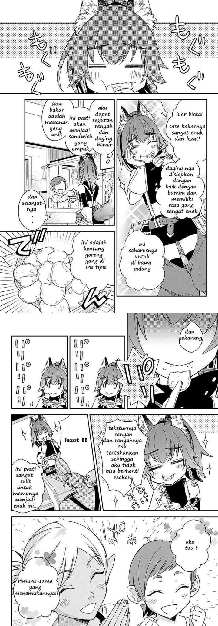 Tensei Shitara Slime Datta Ken Ibun: Makoku Gurashi no Trinity chapter 1 halaman 4