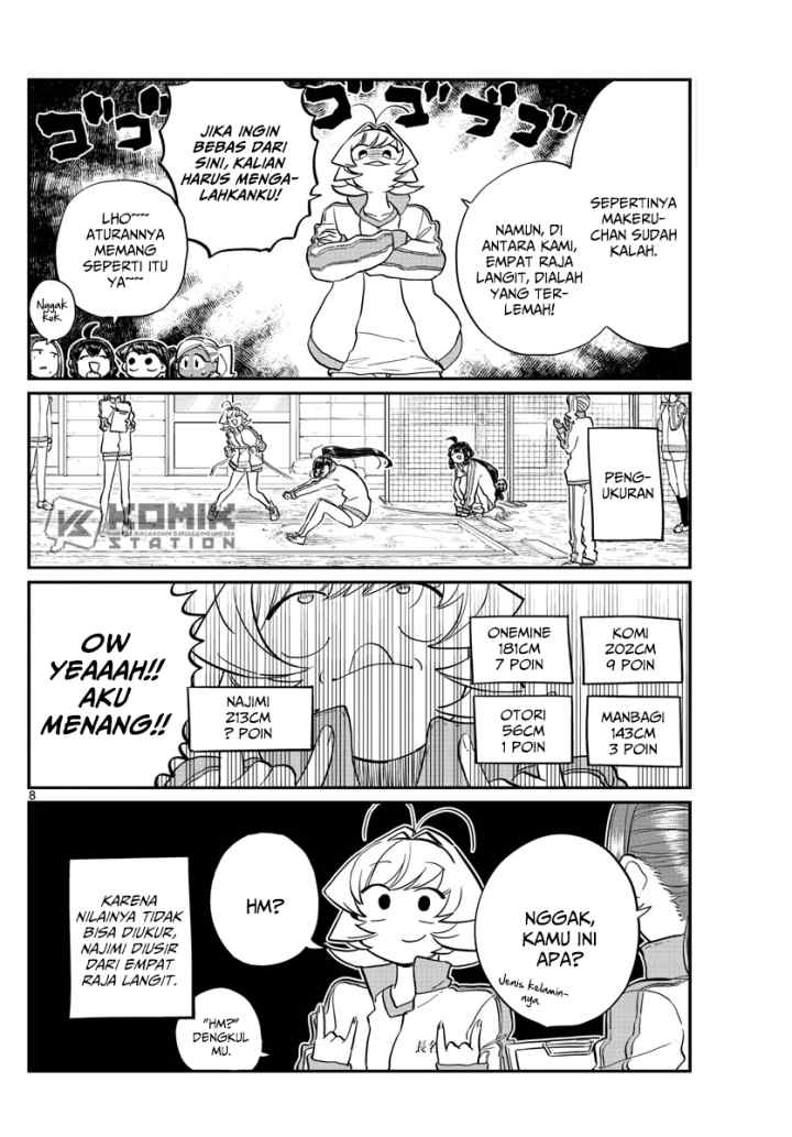 Komi-san wa Komyushou Desu chapter 137 halaman 9